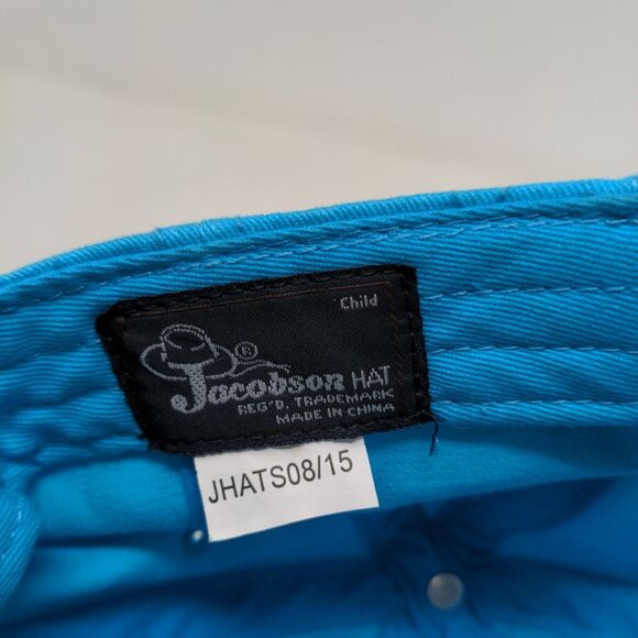Jacobson Boys Strapback Hat Blue Fort Wayne Children's Zoo Embroidered Logo - Picture 11 of 12